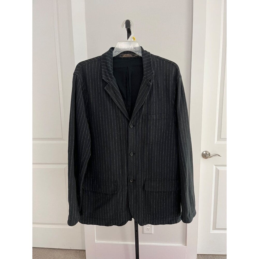 Ralph Lauren & Co. Pinstripe Cotton Blazer Size XL